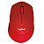 LOGITECH M330 Silent Plus Mouse, Rot (910-004911)