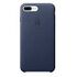 APPLE iPhone 7 Plus Leather Case, Midnight Blue (MMYG2ZM/A)