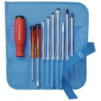 PB SWISS TOOLS Roll-Up Case PB 8218, Turquoise