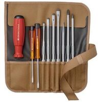 PB SWISS TOOLS Roll-Up Case PB 8218, Tobacco