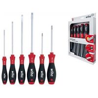 WIHA SoftFinish slotted/ Pozidriv screwdriver set (302 ZK6 SO)