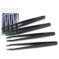 VELLEMAN VTTWSET2 Set of 4 non - conductive Tweezers