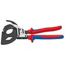 KNIPEX Cable Cutter, ratchet principle, 3-stage (95 32 320)