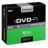 INTENSO DVD-R 4.7GB (16x Speed) Slim Case printable, 10 pieces