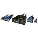 LINDY KVM Switch Classic USB & VGA 2 Port (32816)