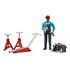 BRUDER Figure-Set garage equipment (62100)