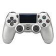 SONY Wireless Controller Dualshock 4 V2.0, Silber, PS4