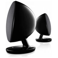 KEF EGG, Hochglanz Schwarz