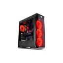 LC-POWER ATX Gaming 988B Red Typhoon, Schwarz (LC-988B-ON)