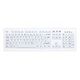 ACTIVE KEY Medizinische Tastatur, Schweizer Layout, Weiss (AK-C8100F-FU1-W/CH)