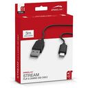 SPEEDLINK Nintendo Switch Stream Play & Charge USB Cable, NSW (SL-330100-BK)