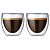 BODUM Pavina Double-Wall Glass Set, 0.08l (2 pcs)