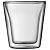 BODUM Canteen Double-Wall Glass Set, 0.1l (2 pcs.)