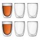 BODUM Pavina Glas Set Doppelwandig, 0.35l (6 Stück)