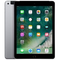 APPLE iPad (2017) Wi-Fi + Cellular (4G), 32GB, Space Grau