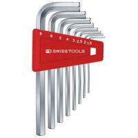 PB SWISS TOOLS Hex key set L-wrenches (PB 210.H-2 CN)