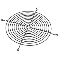 AQUATUNING Fan grill for axial fans 180/200mm, Black (2586339)