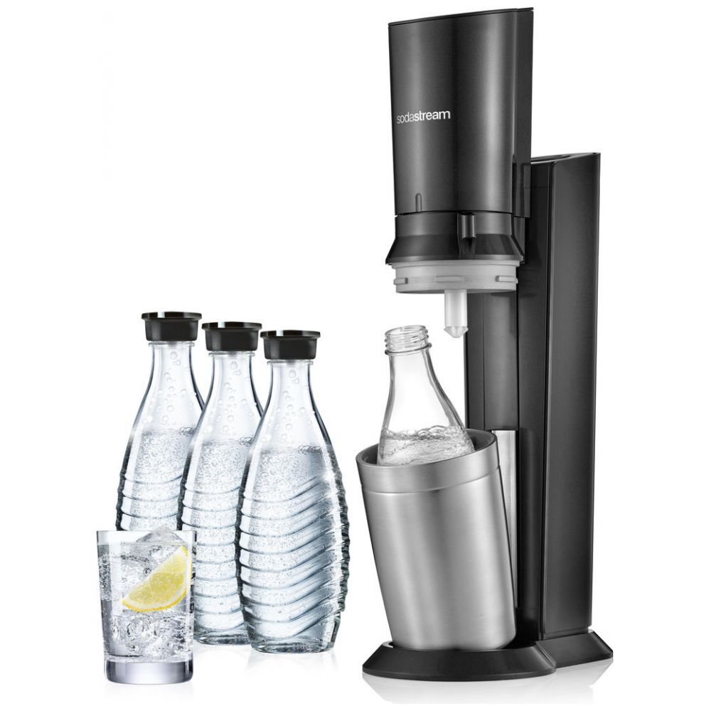 SODASTREAM Crystal Megapack Black & Metal