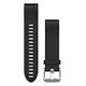 GARMIN QuickFit Band (20mm), Black Silicone (010-12491-12)