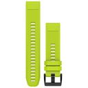 GARMIN QuickFit 22 Armband, Silikon, 22mm, Leuchtgelb (010-12496-02)