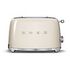 SMEG 50's Retro Style Toaster, Creme (TSF01CREU)