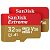 SANDISK Extreme microSDHC, UHS-I V30, Class U3, 32GB 2x Pack (SDSQXAF-032G-GN6AT)