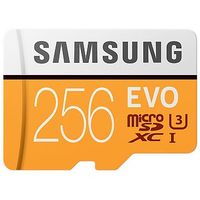 SAMSUNG Evo microSDXC Card, Class 10, UHS-I, 256GB (MB-MP256GA/EU)