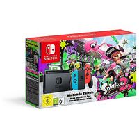 NINTENDO Switch, Splatoon 2 Limited Edition, Neon-Blau/Neon-Rot