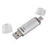 HAMA FlashPen "C-Laeta", 16GB, Type-C USB 3.1 / USB 3.0, Silber (124161)