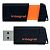 INTEGRAL MEMORY Pulse USB 2.0 Flash Drive, 32GB (INFD32GBPULSEOR)