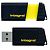 INTEGRAL MEMORY Pulse USB 2.0 Flash Drive, 64GB (INFD64GBPULSEYL)