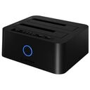 RAIDSONIC Icy Box IB-123CL-U3, Black