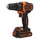BLACK & DECKER 2G 18V Li-Ion 2-Gang Akku-Bohrschrauber (BDCDD186K)