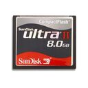 SANDISK CompactFlash Card Ultra II, 8.0GB (SDCFH-8192)