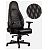 NOBLECHAIRS Icon, Echtleder Schwarz (NBL-ICN-RL-BLA)