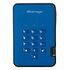 ISTORAGE diskAshur2 256-Bit, 500GB, USB 3.1, Blau (IS-DA2-256-500-BE)