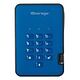 ISTORAGE diskAshur2 256-Bit, 500GB, USB 3.1, Blue (IS-DA2-256-500-BE)