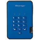ISTORAGE diskAshur2 SSD 256-Bit, 128GB, USB 3.1, Blue (IS-DA2-256-SSD-128-BE)