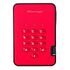 ISTORAGE diskAshur2 256-Bit, 1.0TB, USB 3.1, Red (IS-DA2-256-1000-R)