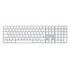 APPLE Magic Keyboard mit Ziffernblock, Weisse Tasten, UK Layout (MQ052B/A)