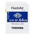 TOSHIBA FlashAir W-04, Class 10, UHS-I, 64GB (THN-NW04W0640E6)