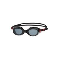 SPEEDO Schwimmbrille Futura Classic, Rot-Grau
