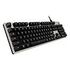 LOGITECH G413 Mechanical Gaming-Tastatur, Deutsches Layout, Silber (920-008471)