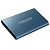 SAMSUNG Portable SSD T5 USB-C 3.1, 250GB, Blau (MU-PA250B)