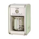 ARIETE Vintage Filterkaffeemaschine, Grün (1342)