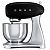 SMEG 50's Retro Style Küchenmaschine, Schwarz (SMF01BLEU)
