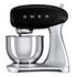 SMEG 50's Retro Style Stand Mixer, Black (SMF01BLEU)