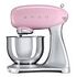 SMEG 50's Retro Style Stand Mixer, Pink (SMF01PKEU)