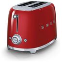 SMEG 50's Retro Style Toaster, Rot (TSF01RDEU)