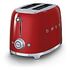 SMEG 50's Retro Style Toaster, Red (TSF01RDEU)